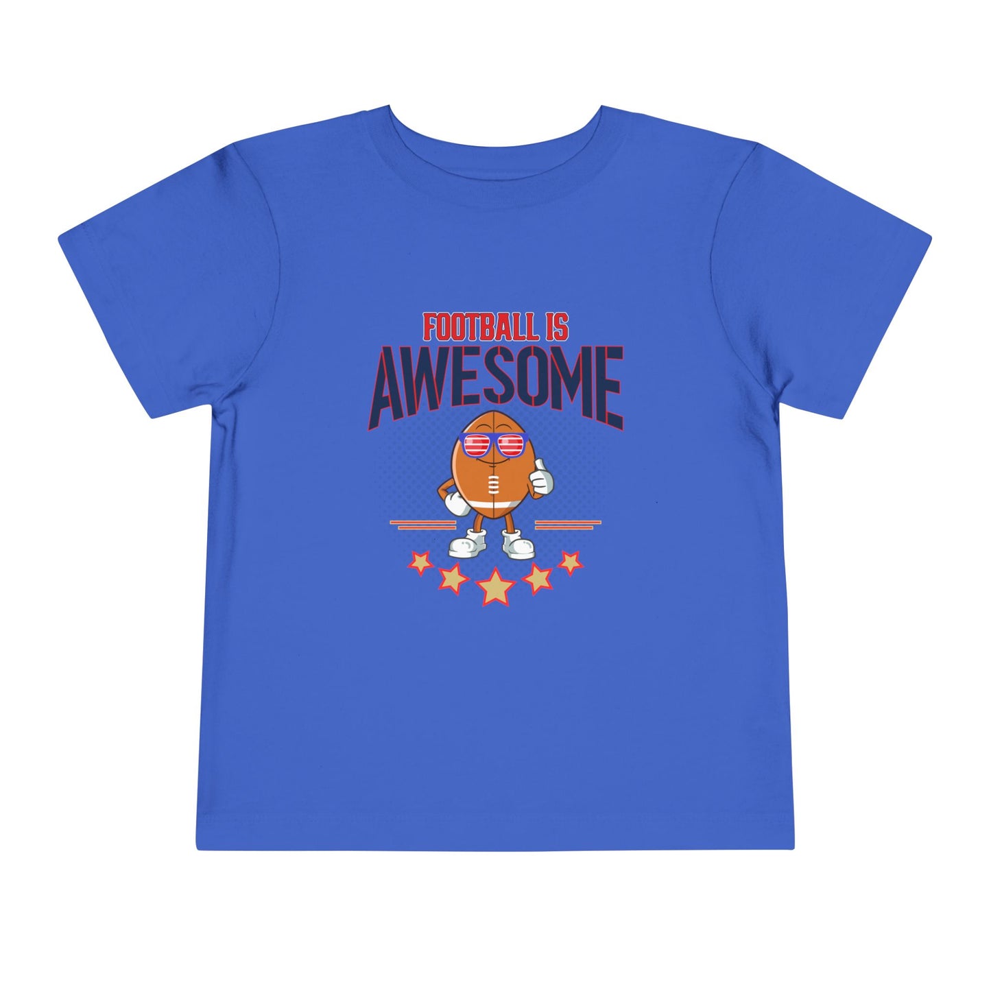 Football is Awesome Toddler Short Sleeve Tee