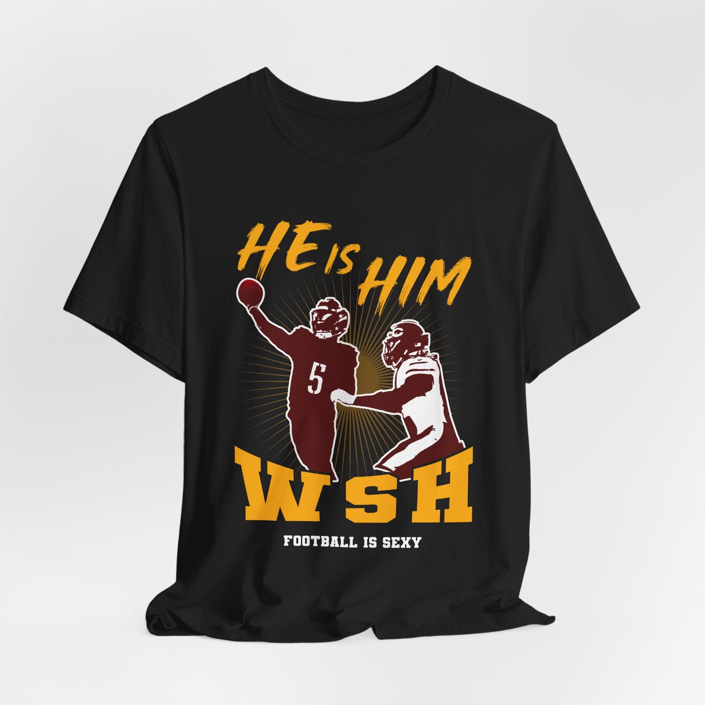 He is HIM Unisex Jersey Short Sleeve Tee