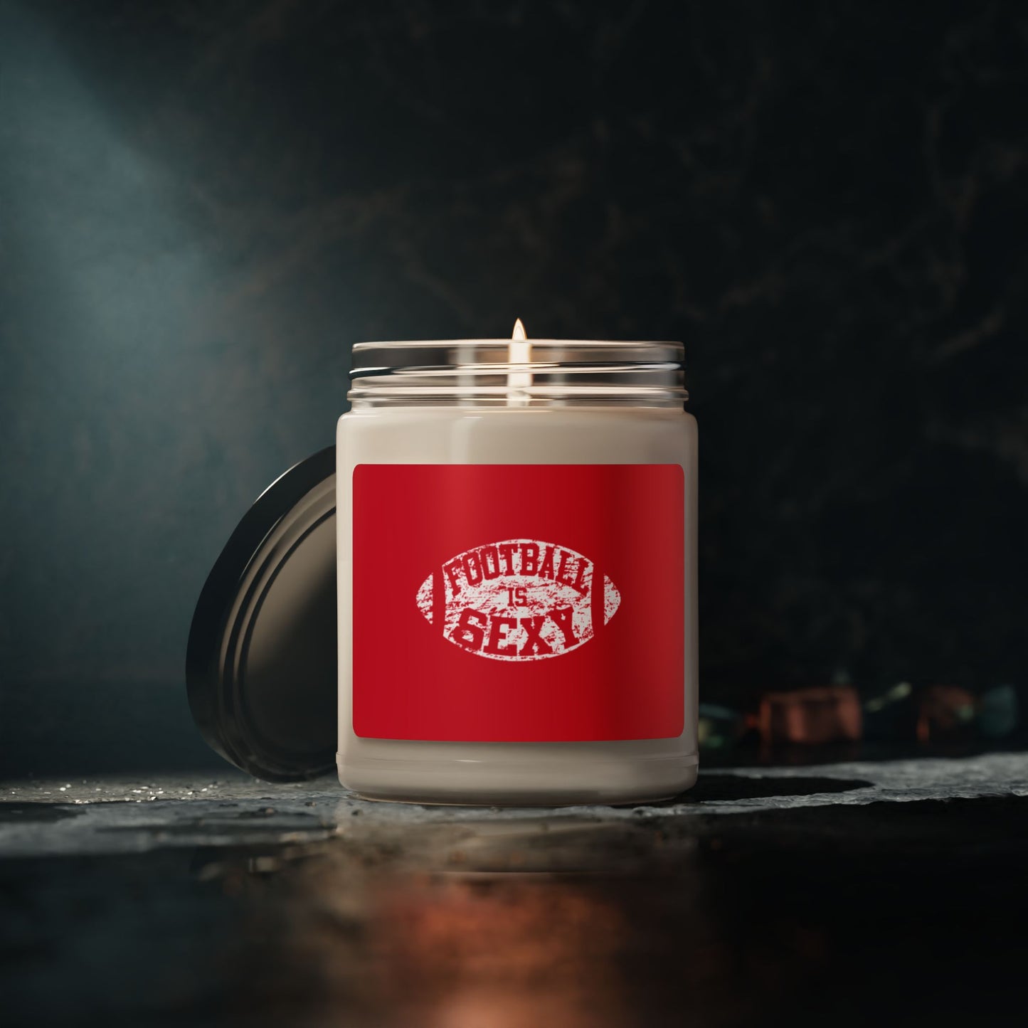 Football Is Sexy Scented Soy Candle, 9oz