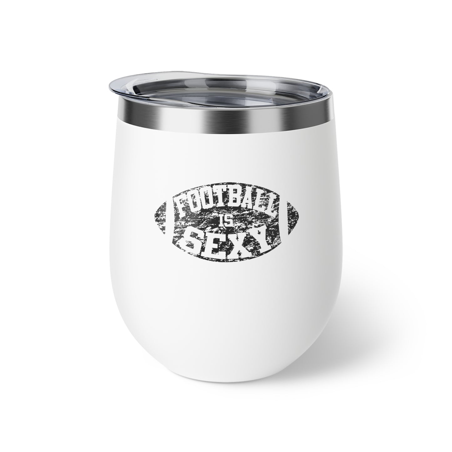 Football Is Sexy Wine Insulated Cup