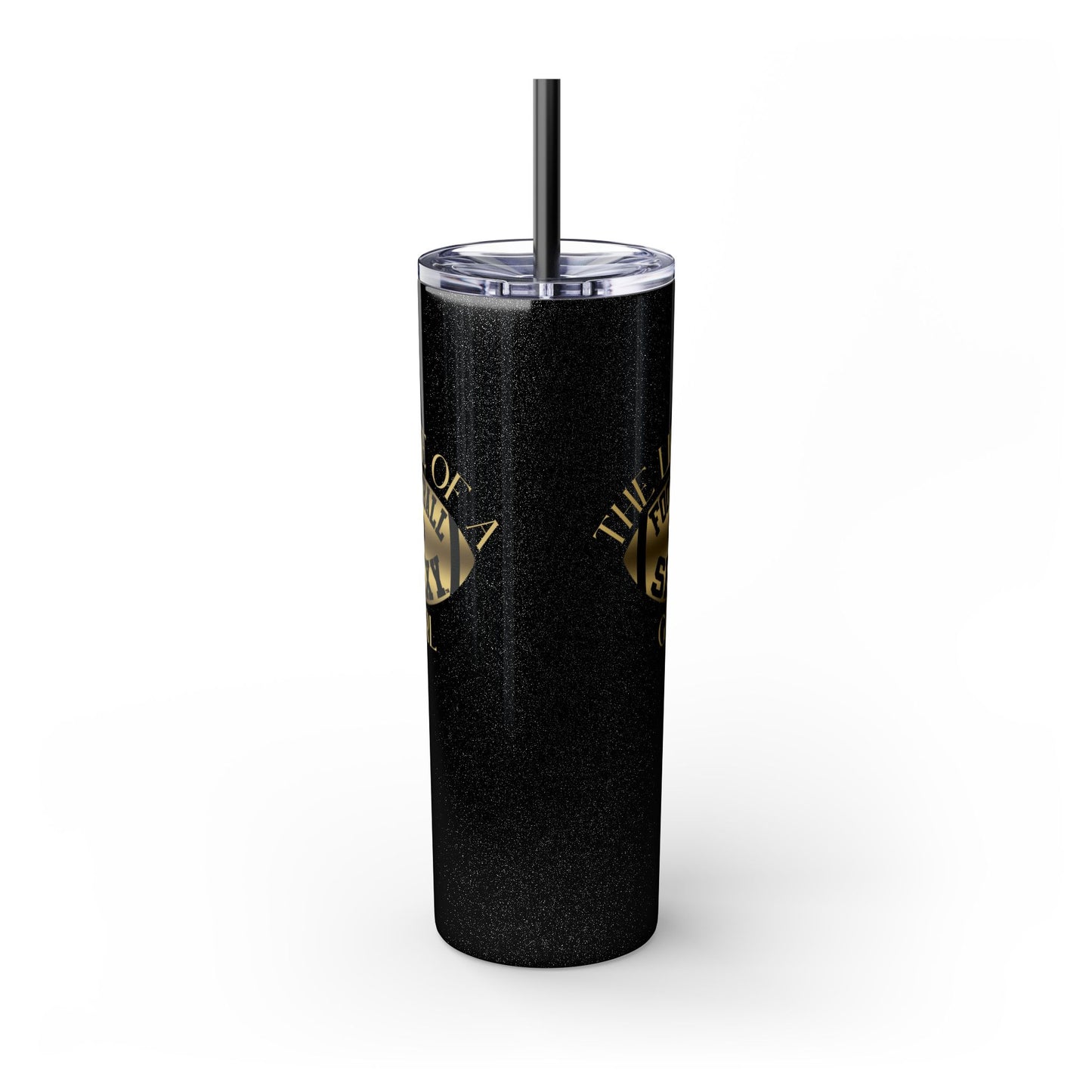 The Life of a Football Girl Skinny Tumbler, 20oz