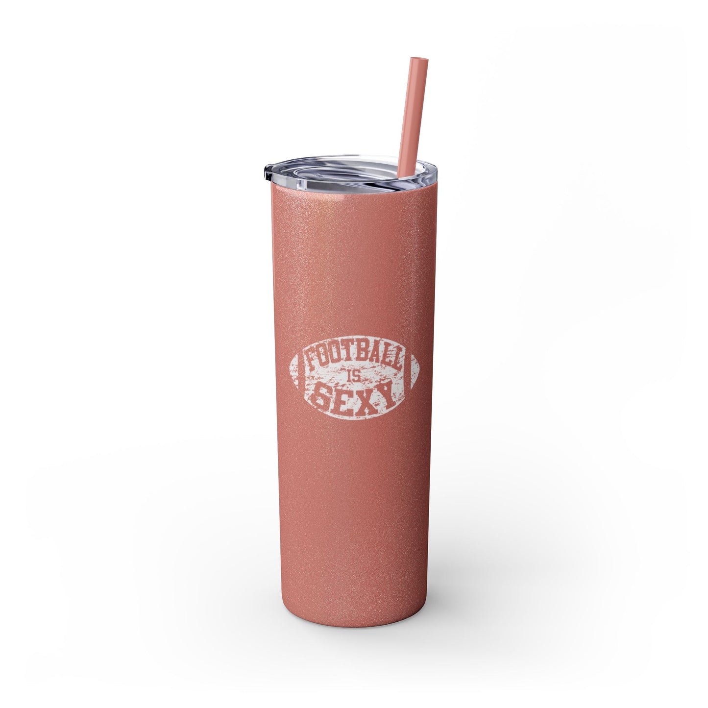 Football Is Sexy Skinny Tumbler