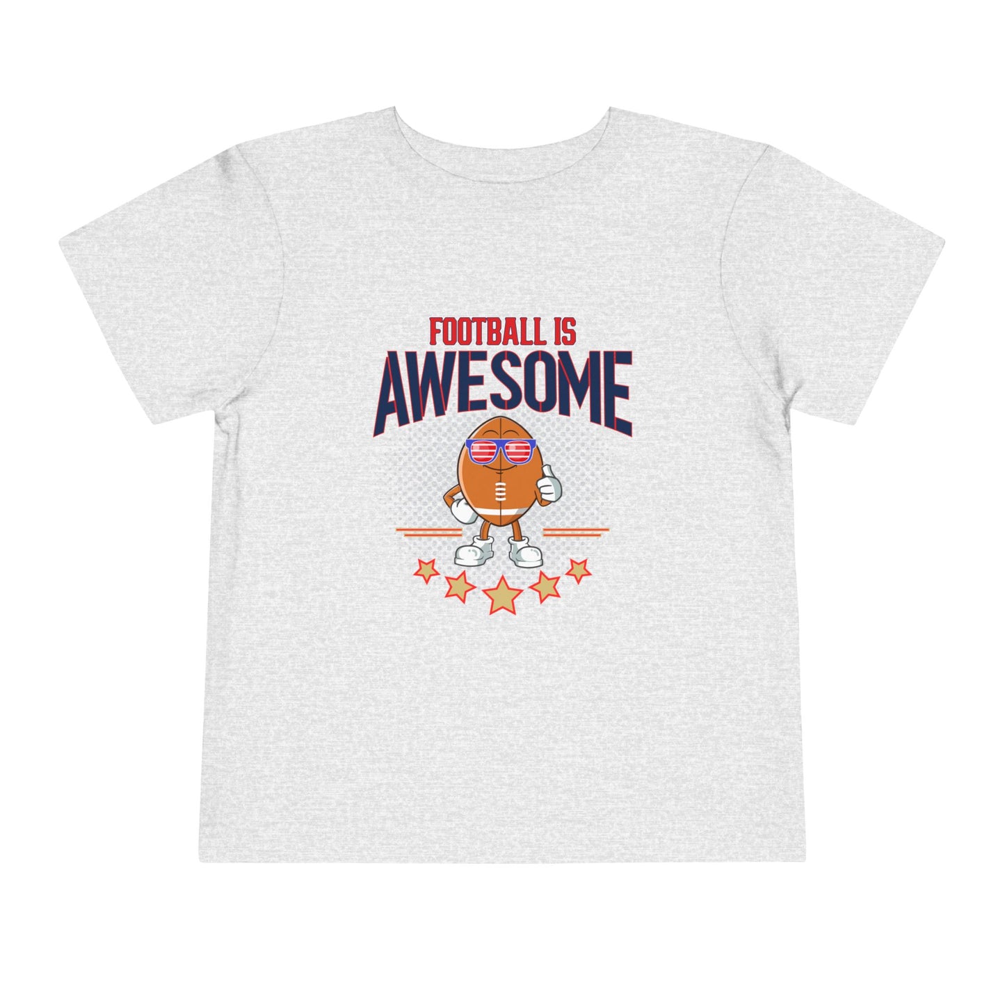 Football is Awesome Toddler Short Sleeve Tee