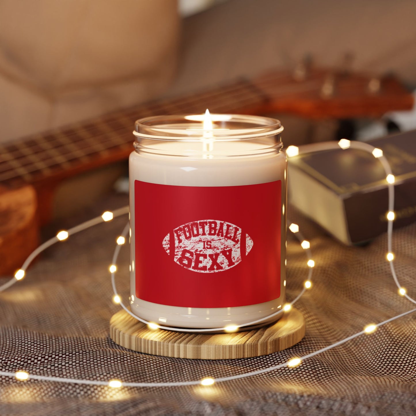 Football Is Sexy Scented Soy Candle, 9oz