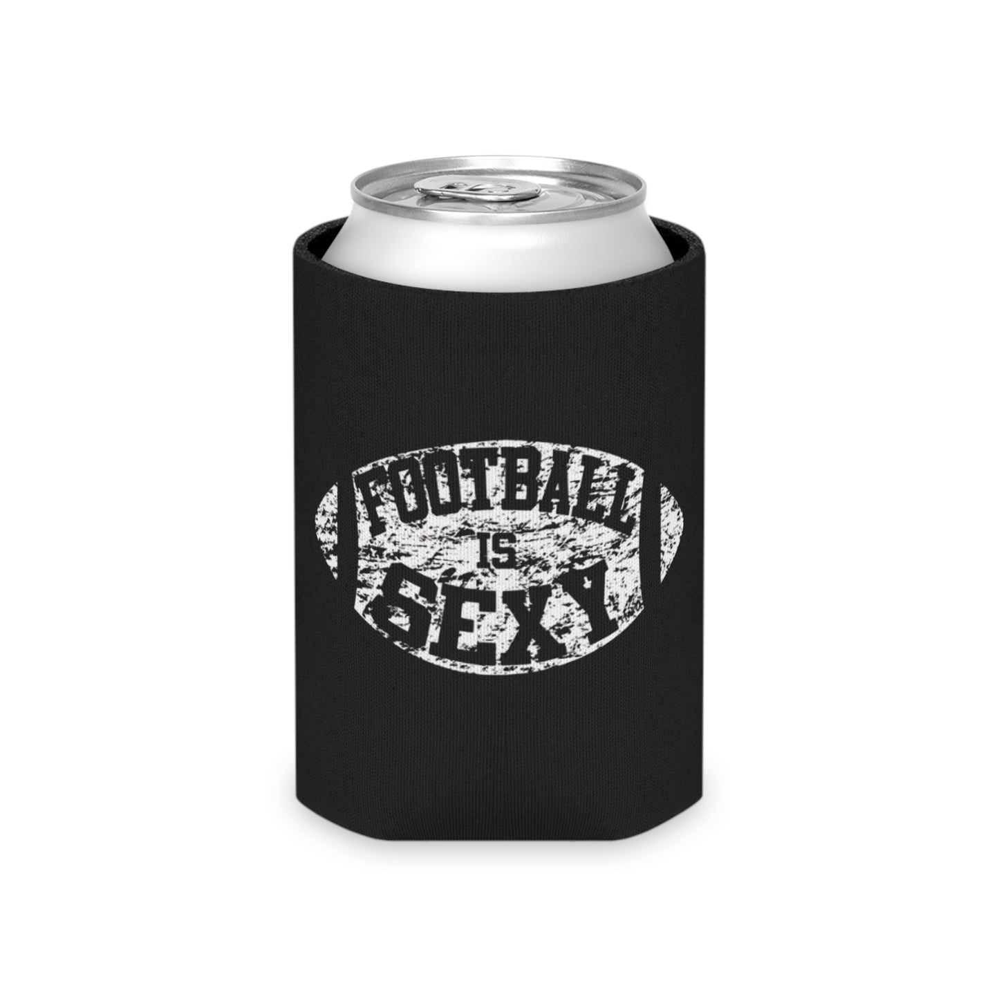 Football Is Sexy Koozie - Black/White