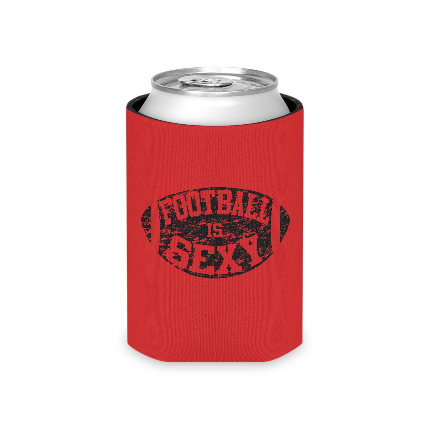 Football Is Sexy Koozie - Red/Black