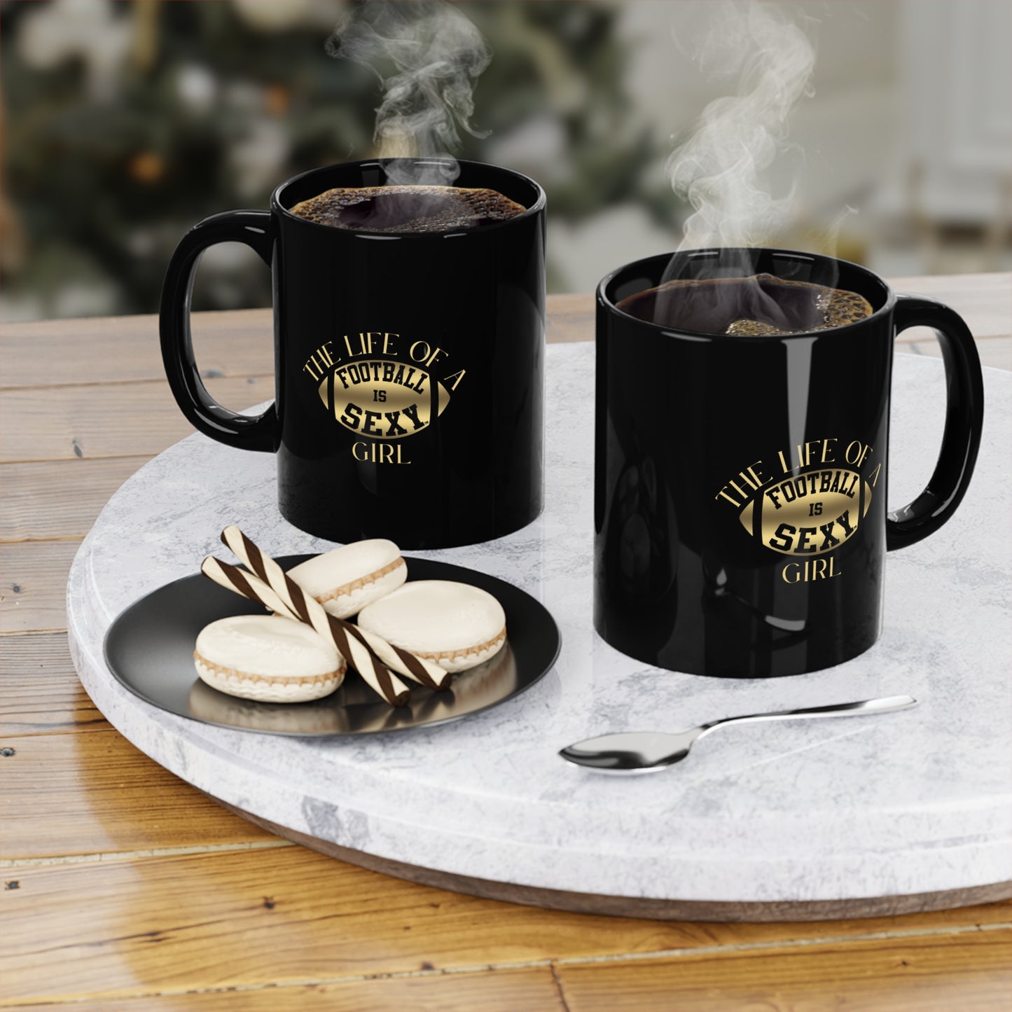The Life of a 'Football is Sexy' Girl Coffee Mug