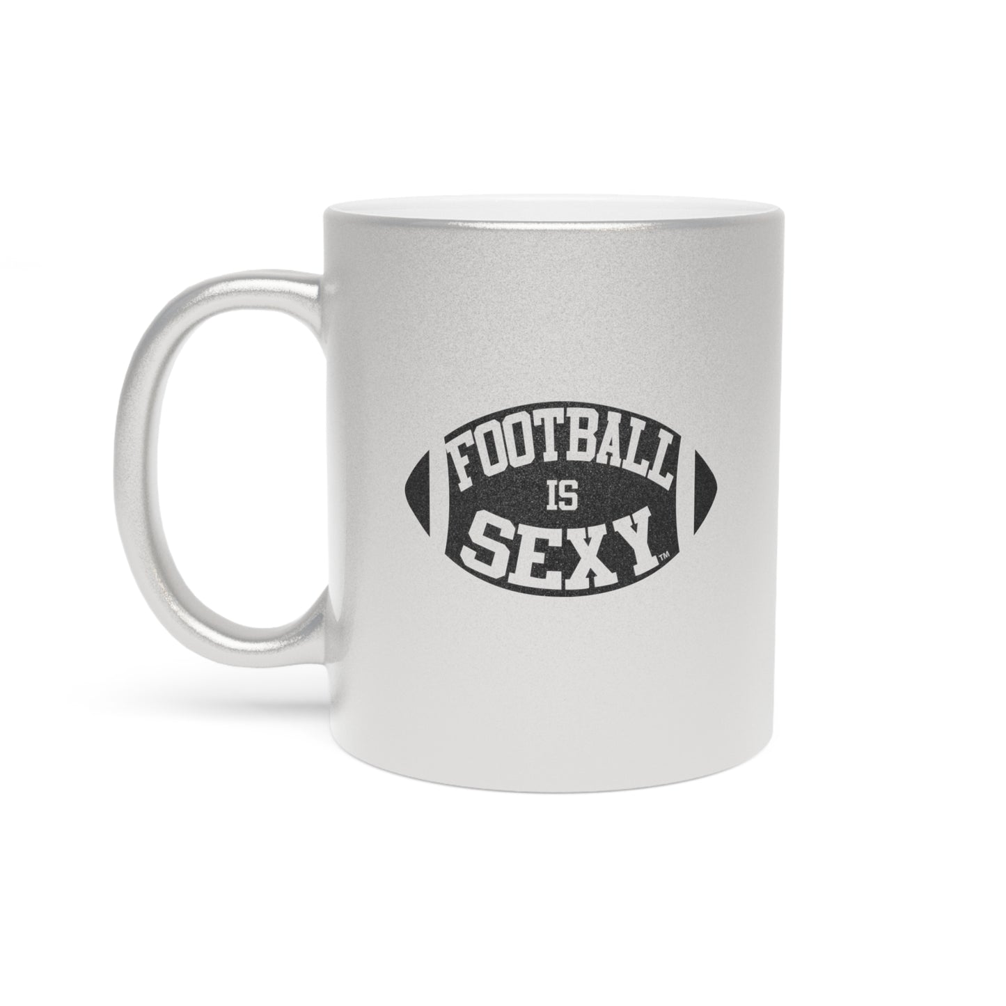 Football Is Sexy Gold Mug