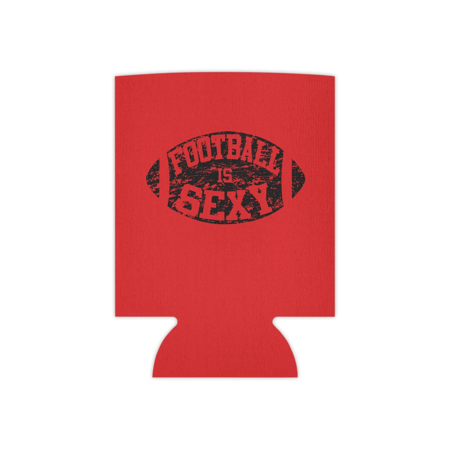 Football Is Sexy Koozie - Red/Black
