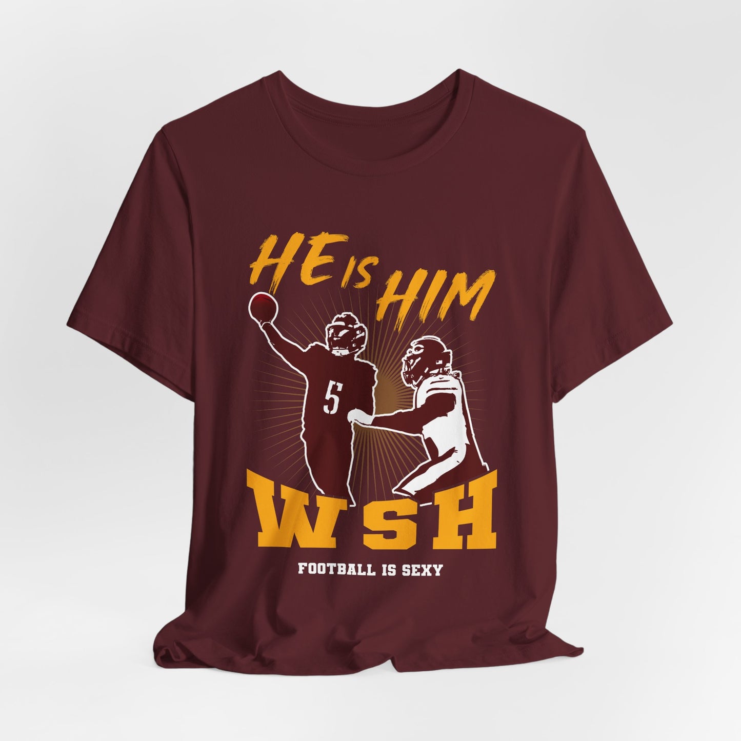 He is HIM Unisex Jersey Short Sleeve Tee