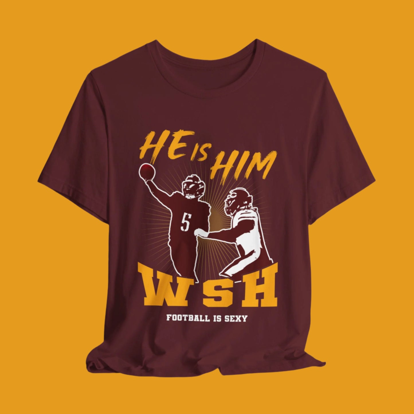 He is HIM Unisex Jersey Short Sleeve Tee