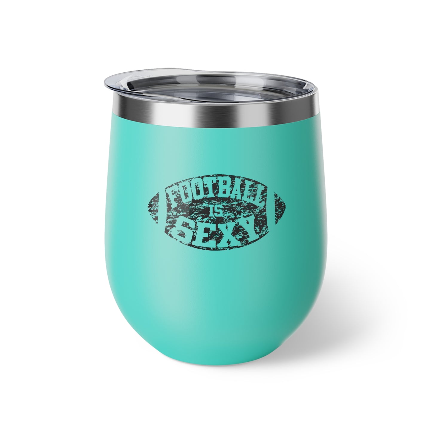 Football Is Sexy Wine Insulated Cup