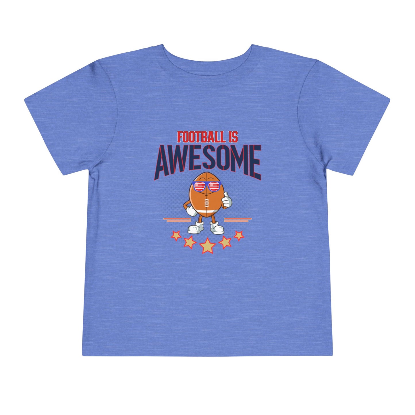 Football is Awesome Toddler Short Sleeve Tee