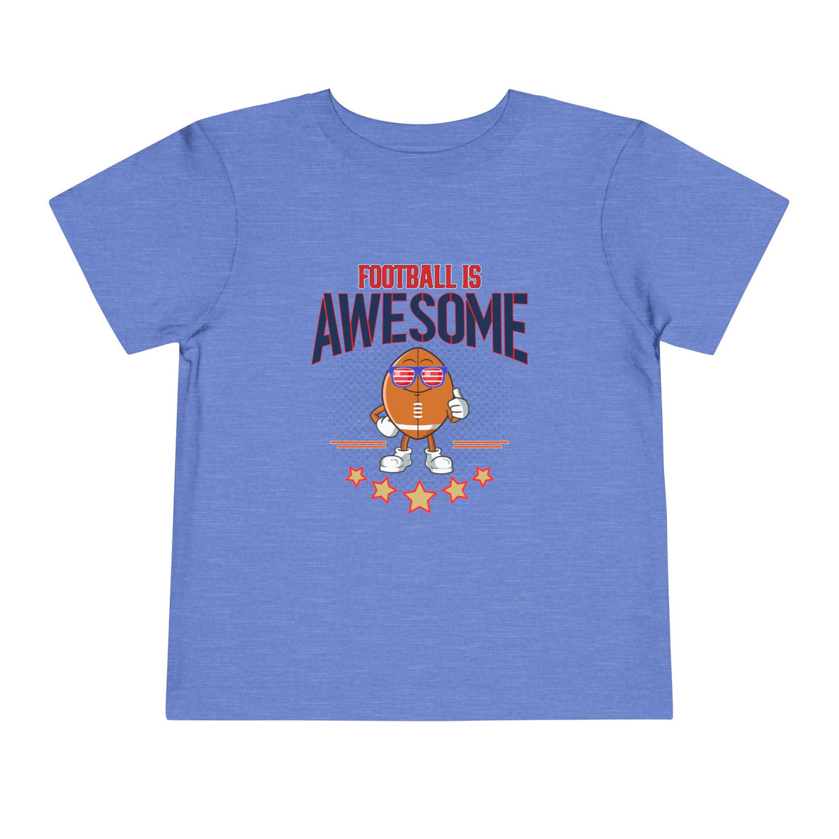 Football is Awesome Toddler Short Sleeve Tee