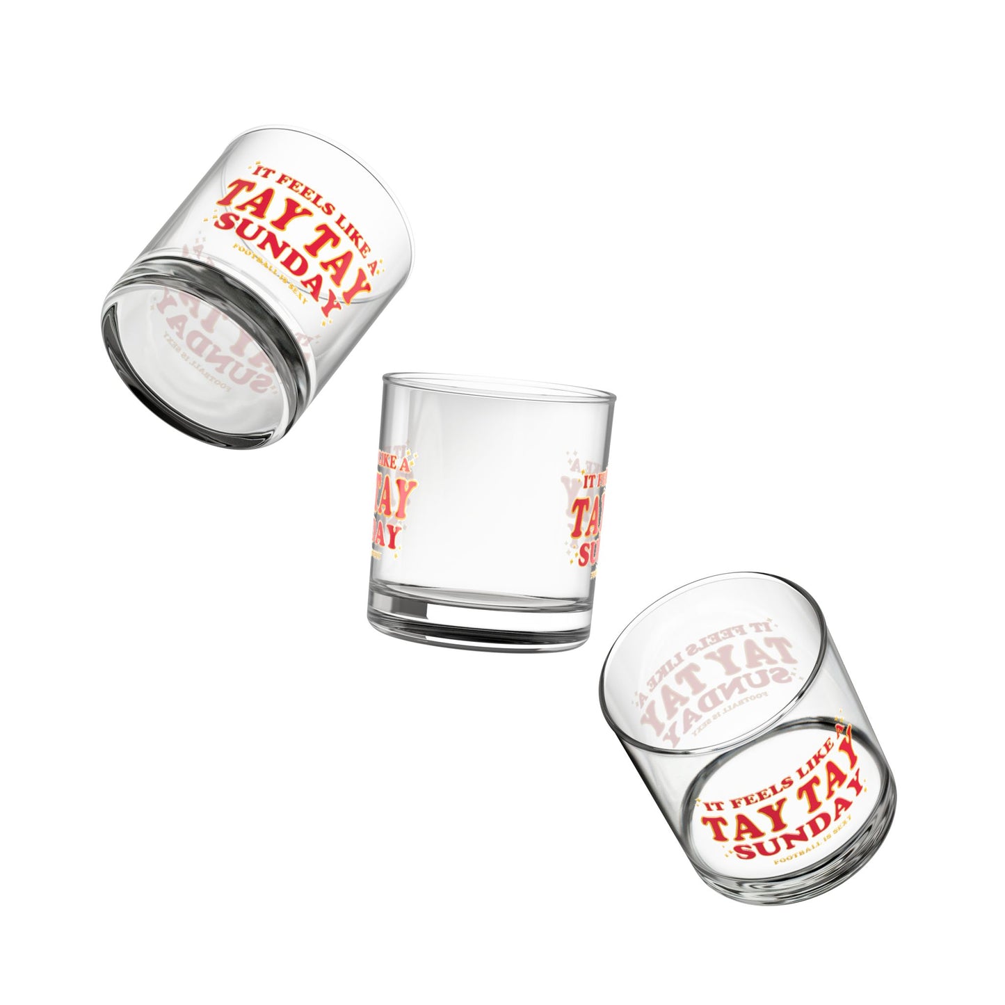 It's a Tay Tay Sunday Rocks Glass, 10oz