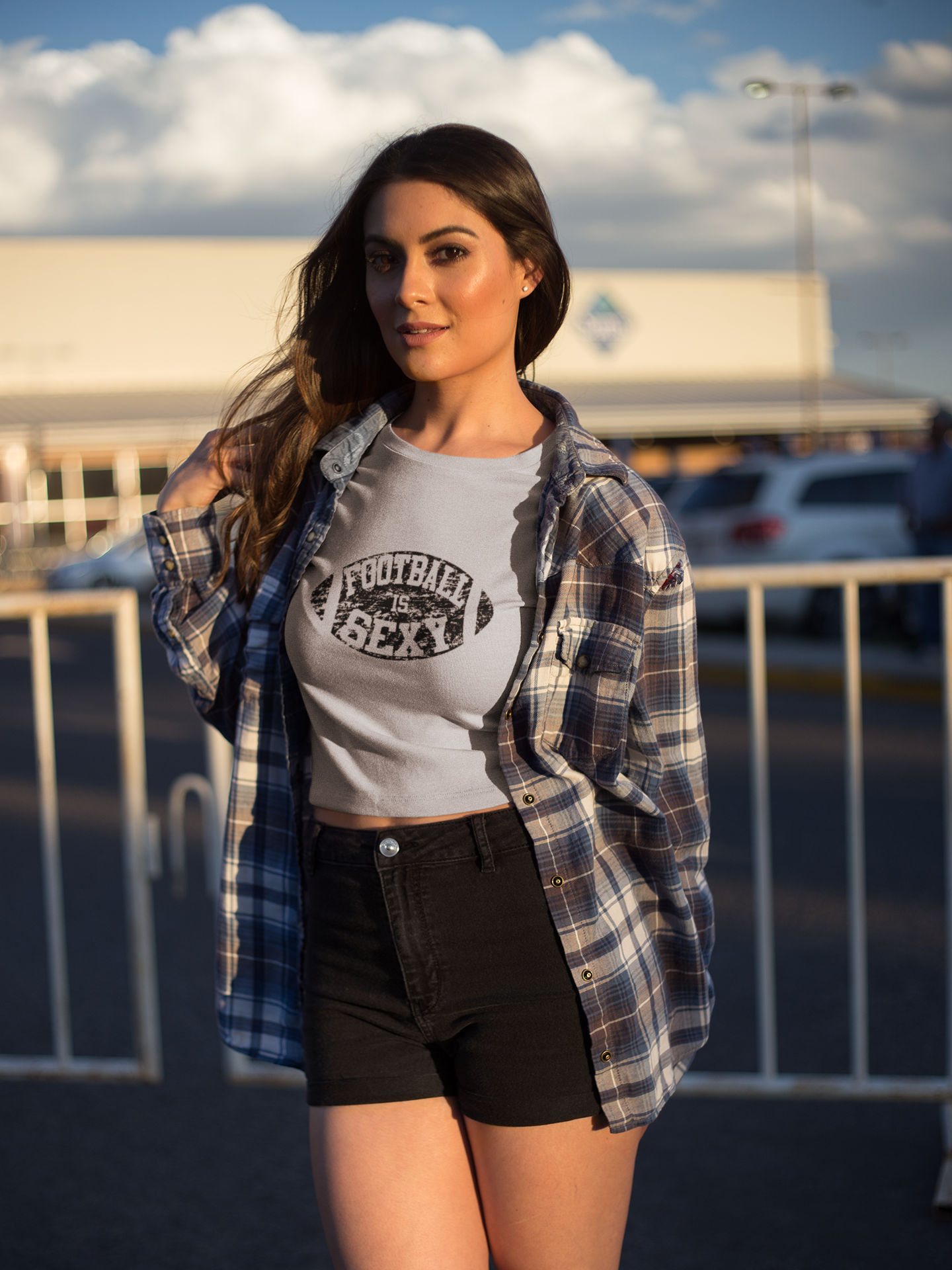 Football Is Sexy - Crop Tee