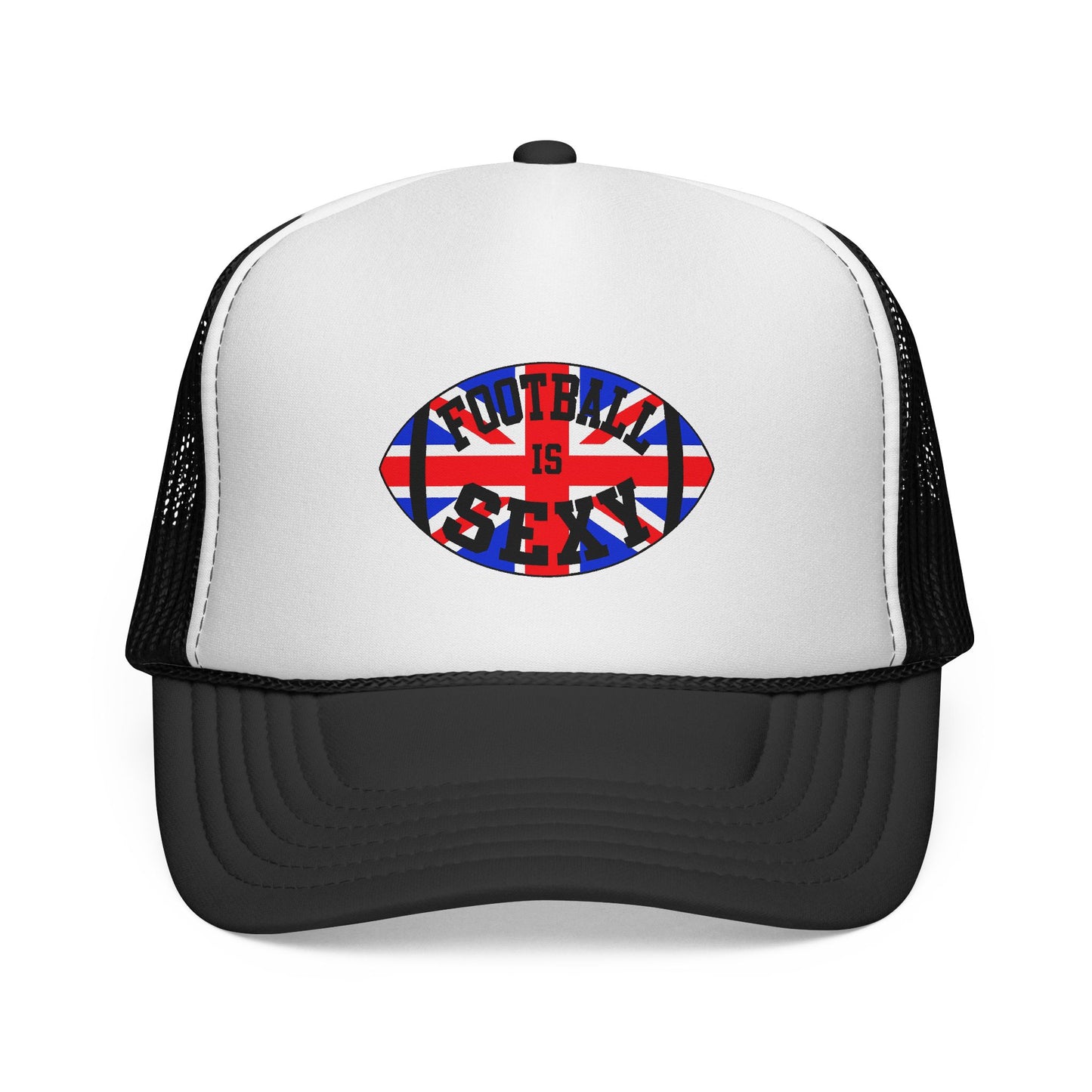 UK Flag Football Is Sexy Trucker Hat (Classic)