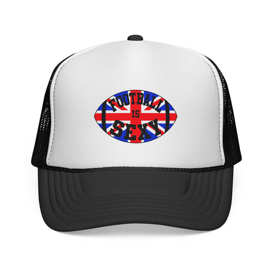 UK Flag Football Is Sexy Trucker Hat (Classic)