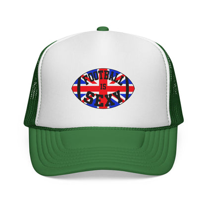 UK Flag Football Is Sexy Trucker Hat (Classic)