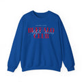Buffalo Mafia Wives Club Crewneck Sweatshirt - Blue/Grey