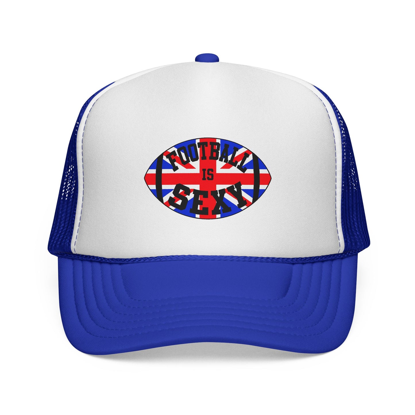 UK Flag Football Is Sexy Trucker Hat (Classic)