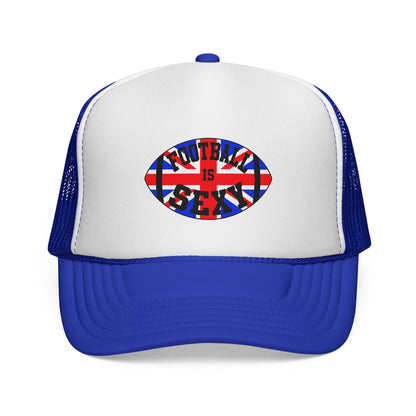 UK Flag Football Is Sexy Trucker Hat (Classic)
