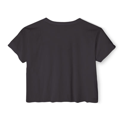 Football Is Sexy Crop Tee | White Logo