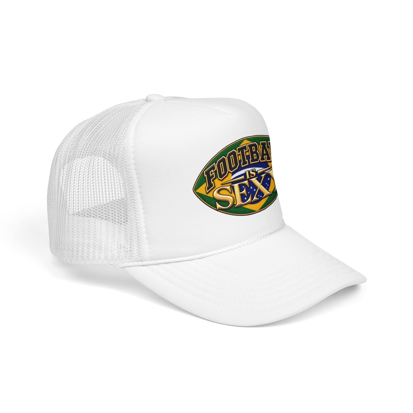 Brazil Football Is Sexy Foam Trucker Hat