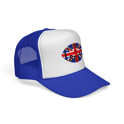 UK Flag Football Is Sexy Trucker Hat (Classic)