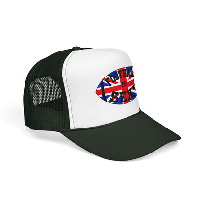UK Flag Football Is Sexy Foam Trucker Hat