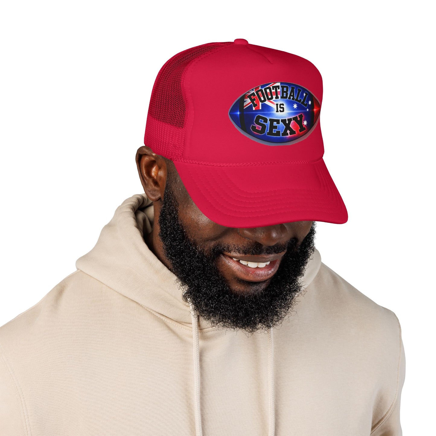 Australia Flag Football Is Sexy Foam Trucker Hat