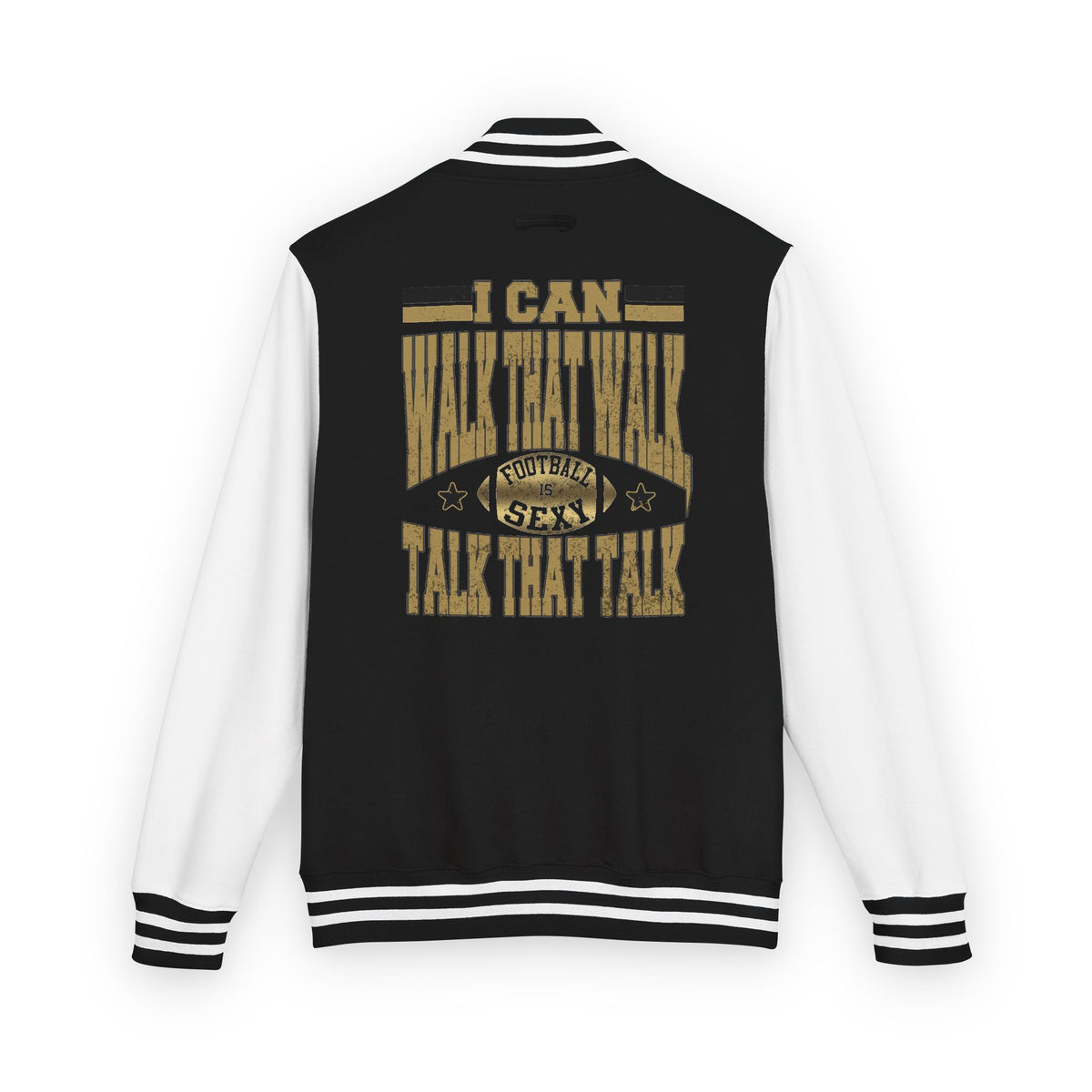 Football Is Sexy Letterman Cloth Jacket