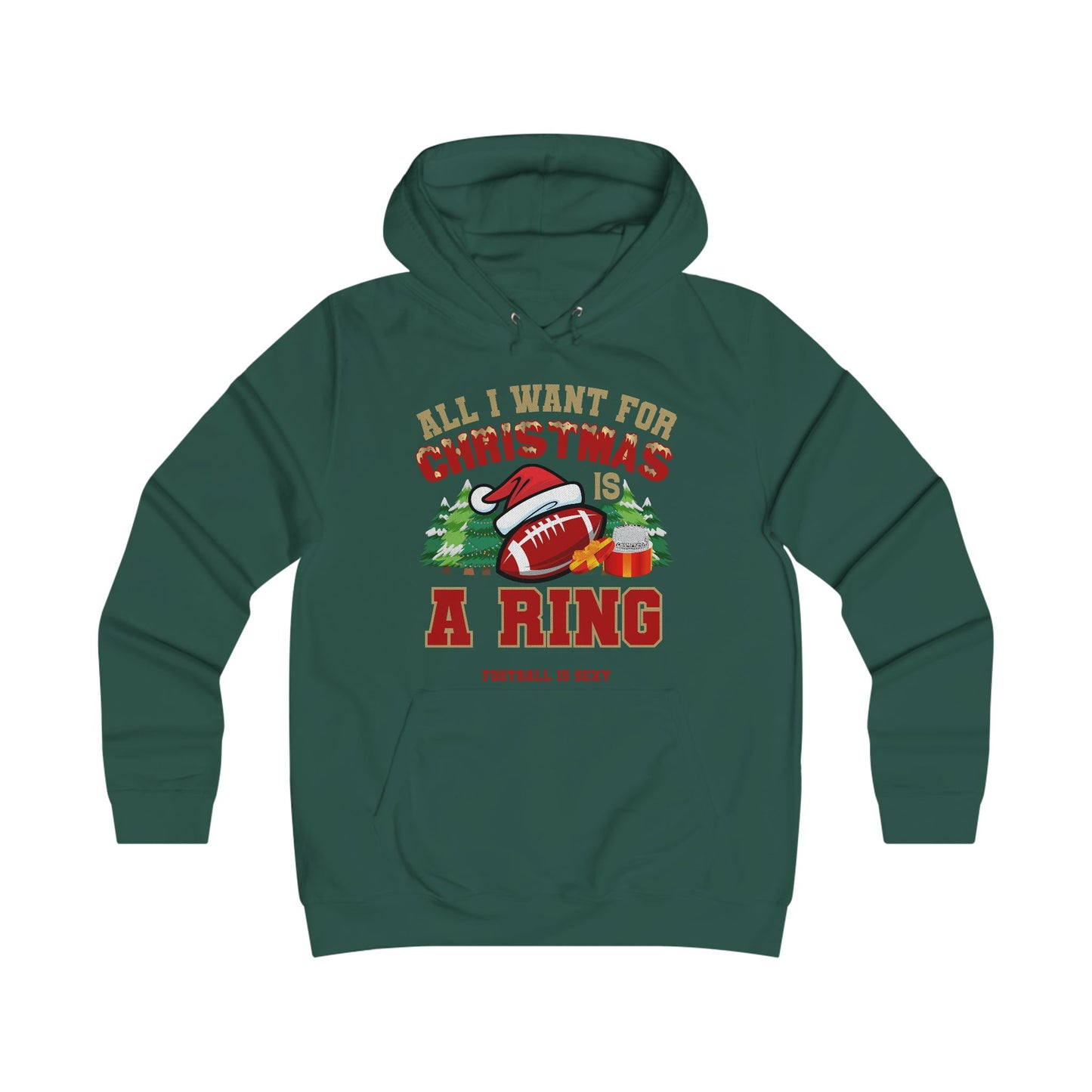 All I Want for Christmas is a Ring Sexy Hoodie