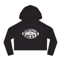 Football Is Sexy Cropped Hooded Sweatshirt