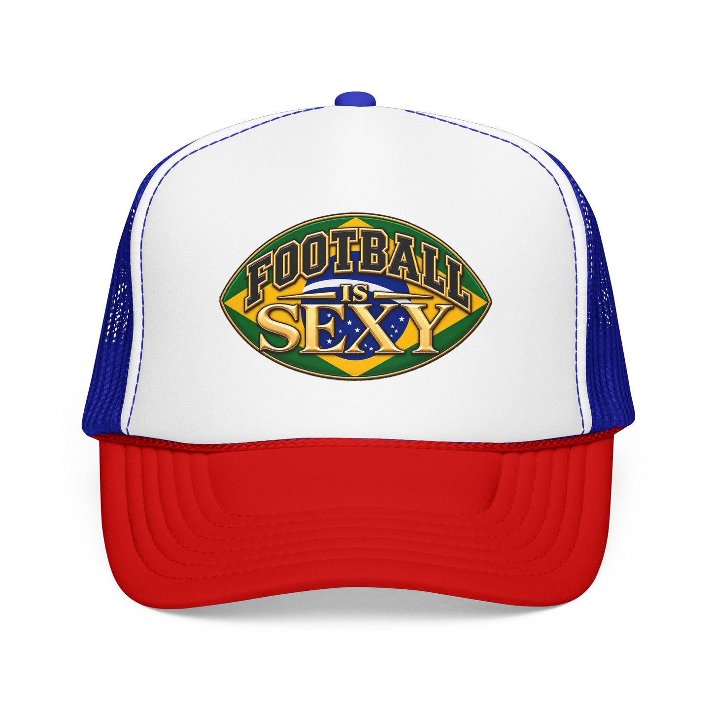 Brazil Football Is Sexy Foam Trucker Hat