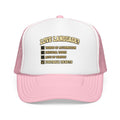 What's My Love Language Check Box Foam Trucker Hat