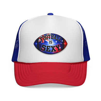 Australia Flag Football Is Sexy Trucker Hat (Classic)
