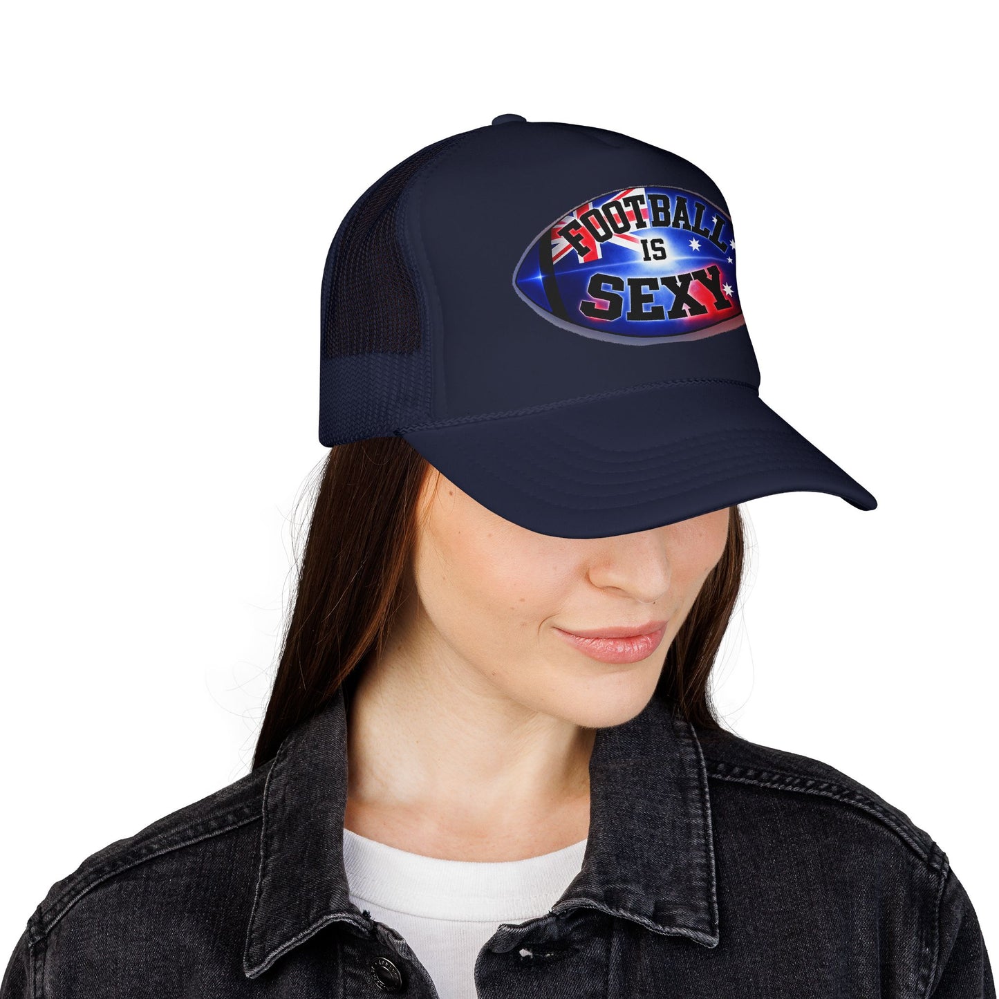Australia Flag Football Is Sexy Foam Trucker Hat