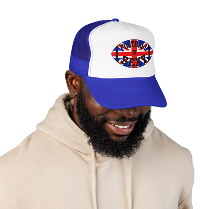UK Flag Football Is Sexy Foam Trucker Hat