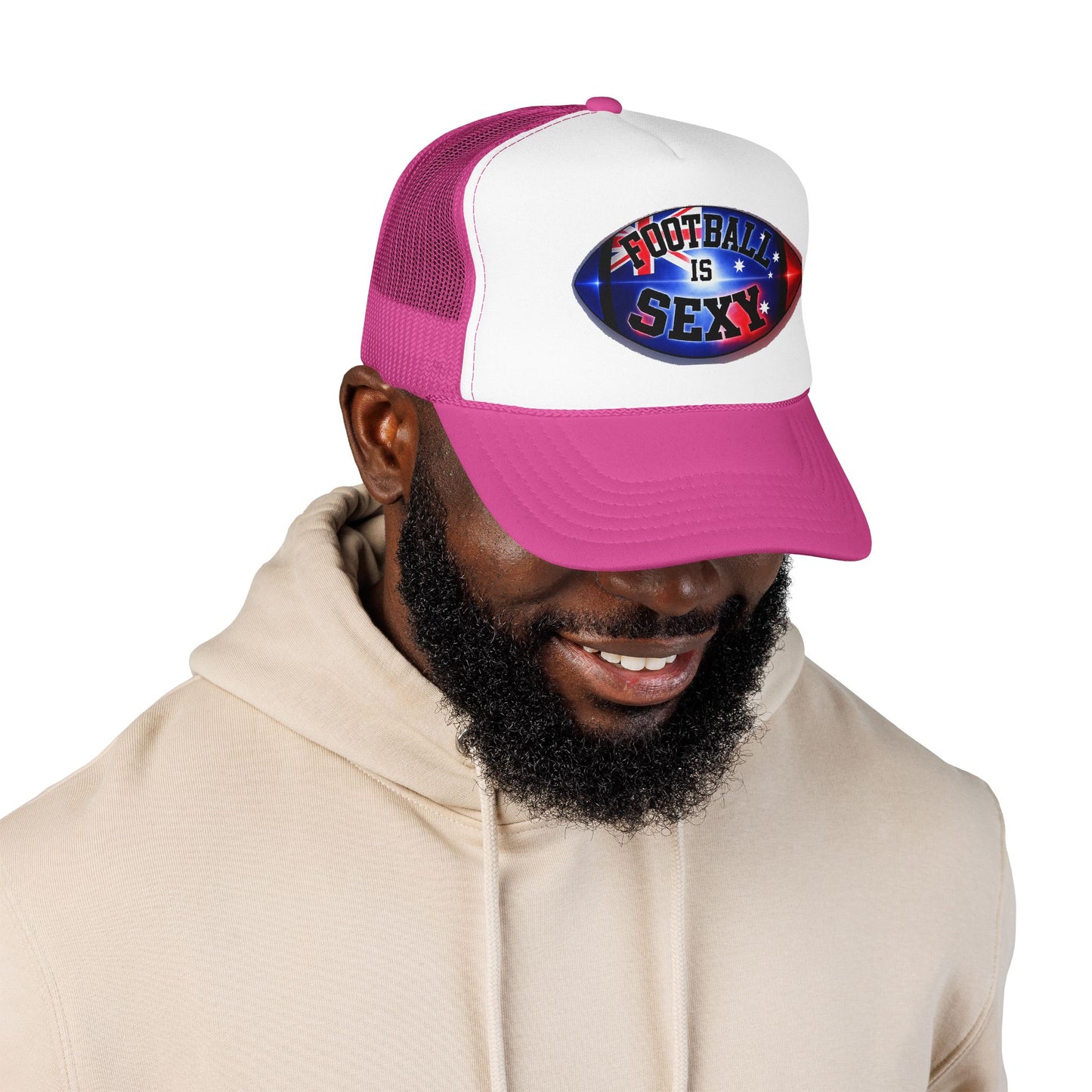 Australia Flag Football Is Sexy Foam Trucker Hat