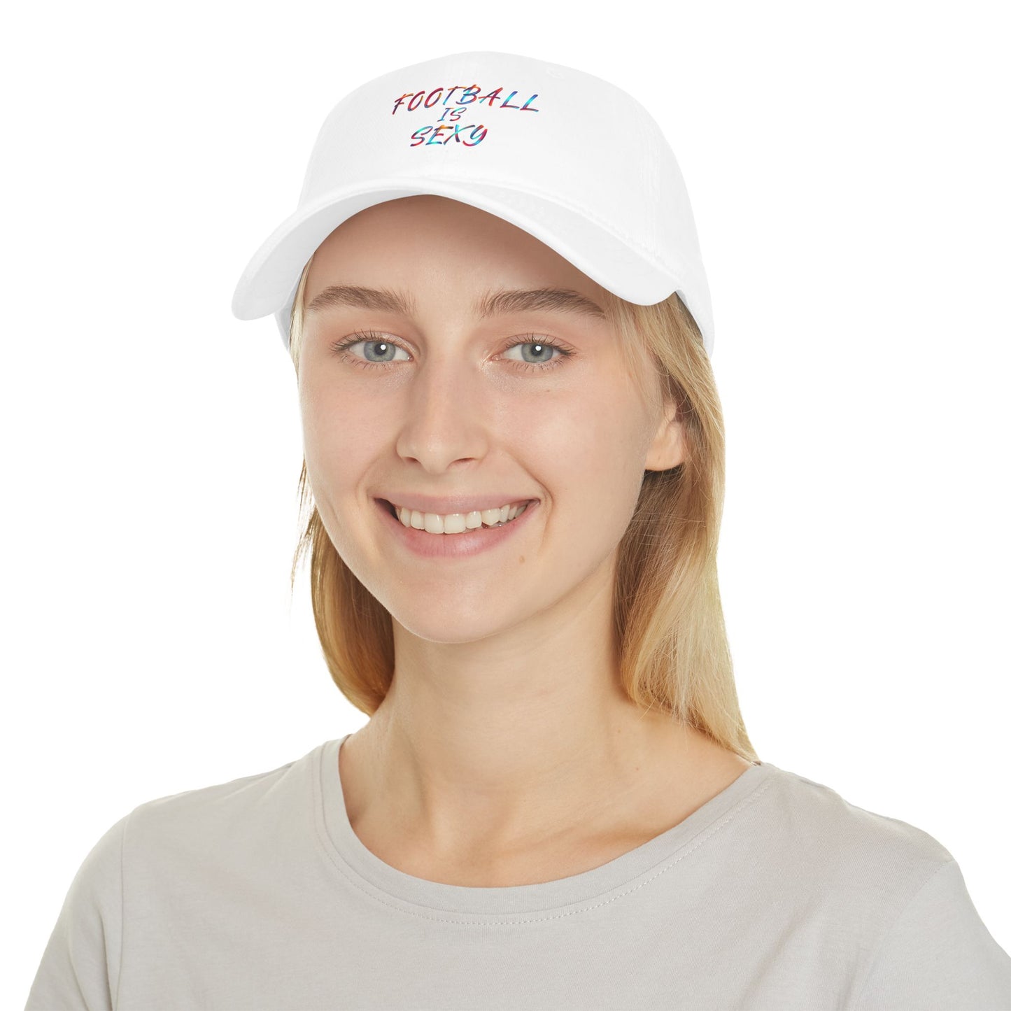Football Is Sexy #CANCERSUCKS Low Profile Baseball Hat