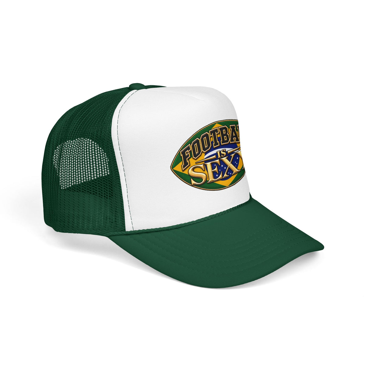 Brazil Football Is Sexy Foam Trucker Hat