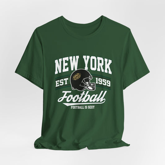 New York Football Est. 1959 Unisex Jersey Short Sleeve Tee