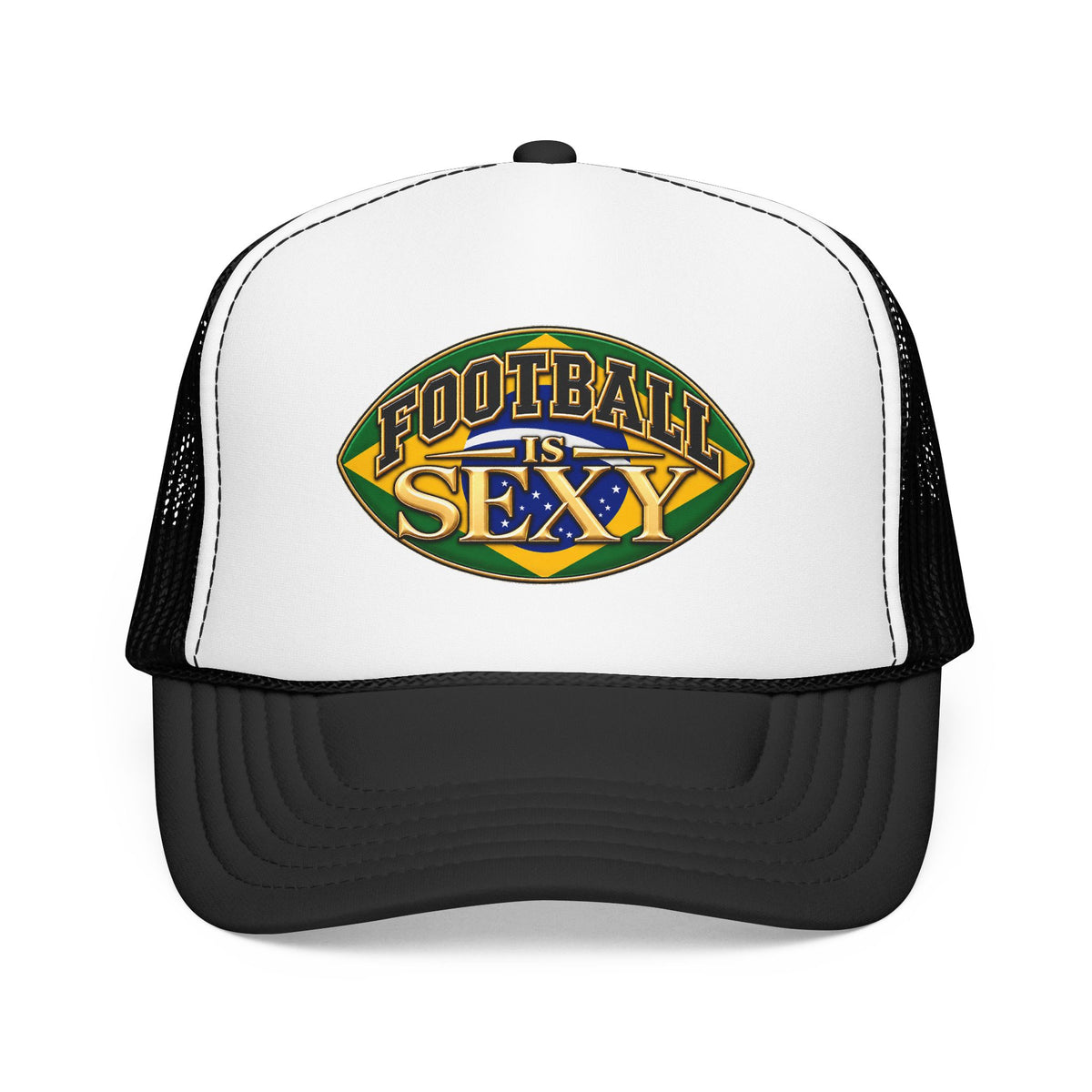 Brazil Football Is Sexy Foam Trucker Hat