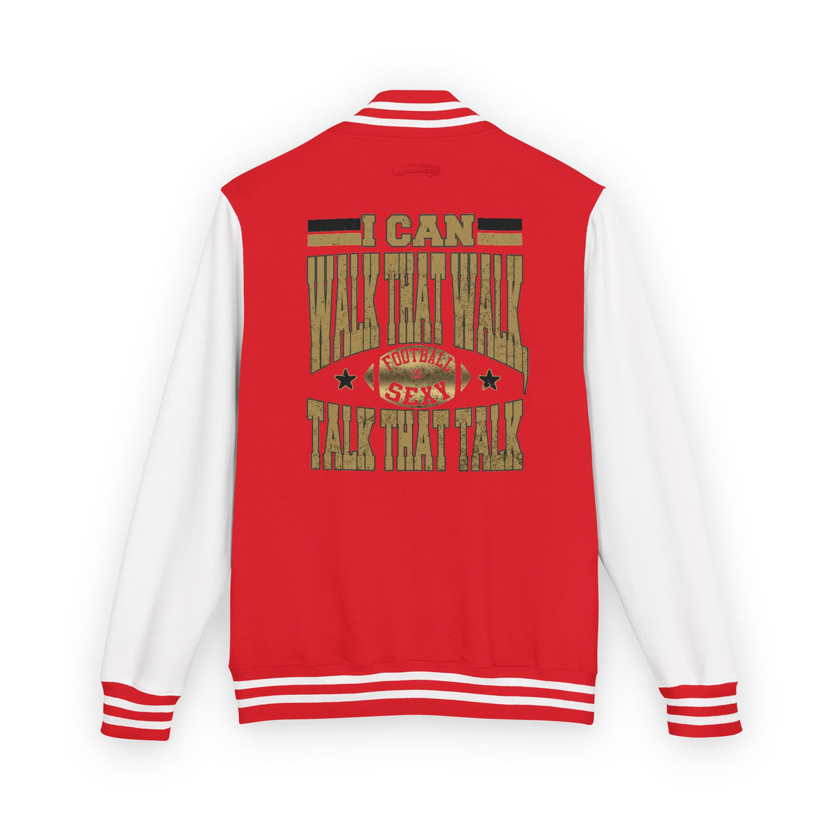 Football Is Sexy Letterman Cloth Jacket