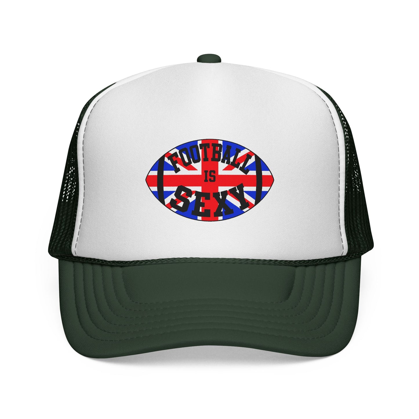 UK Flag Football Is Sexy Trucker Hat (Classic)