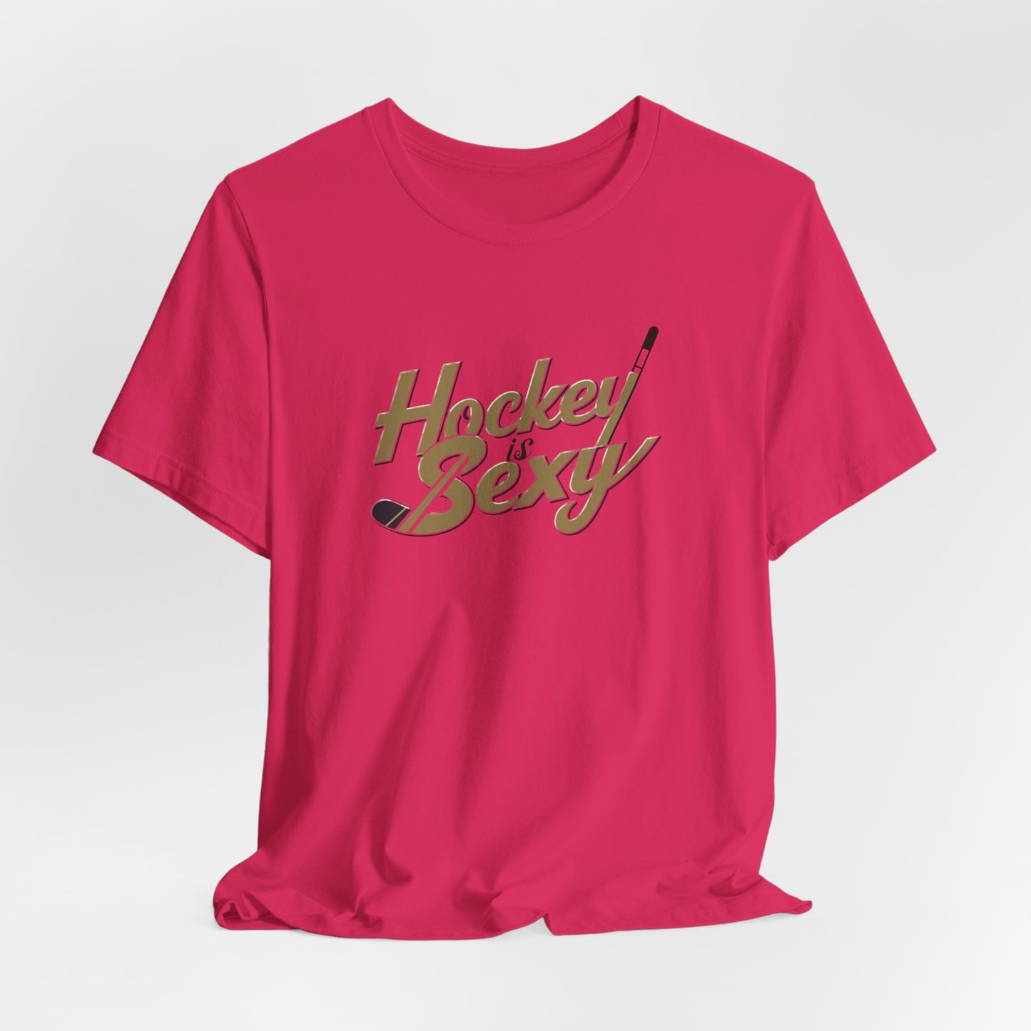 'Hockey is Sexy' Unisex Jersey Short Sleeve Tee