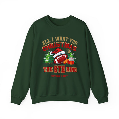 All I Want for Christmas is the 6th Ring Crewneck Sweatshirt - San Fran