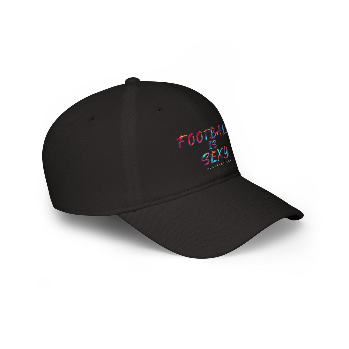 Football Is Sexy #CANCERSUCKS Low Profile Baseball Hat