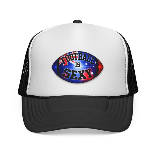 Australia Flag Football Is Sexy Trucker Hat (Classic)